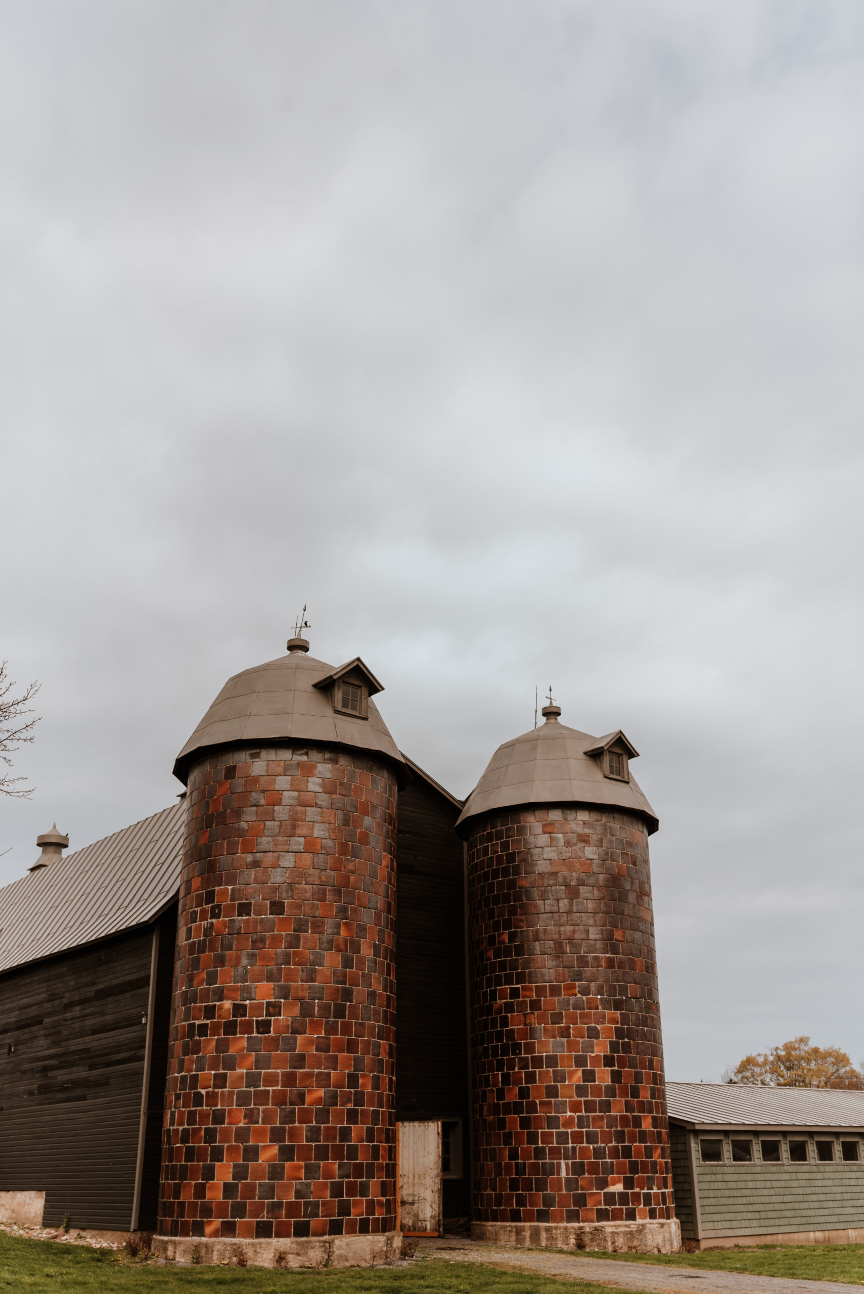 Two terracotta silos found at Curtis Manor venue in Oswego NY